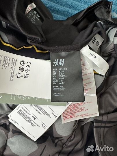 Костюм бэтмена новый H&M