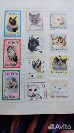 Альбом с марками 60х 70х годов