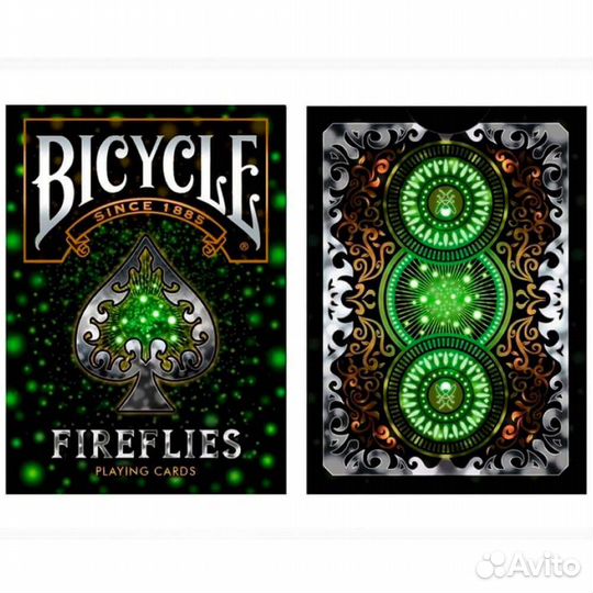 Карты игральные 54 шт. Bicycle Fireflies