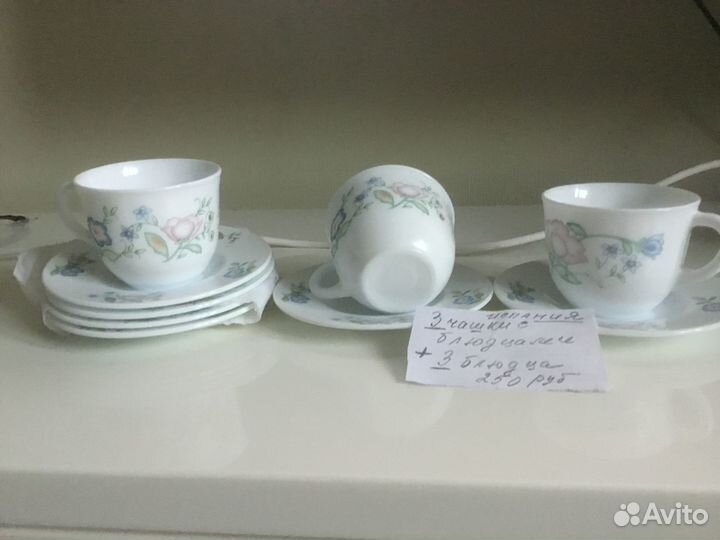 Чашки, бокалы(много)