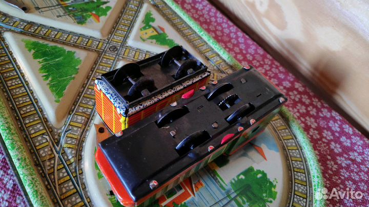 Маневровый локомотив лзм игрушка СССР