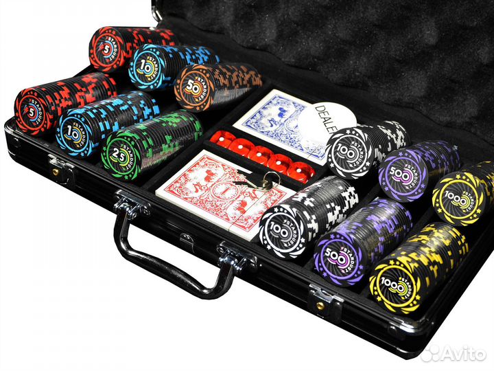 Набор для покера Star dust на 300 фишек 61725