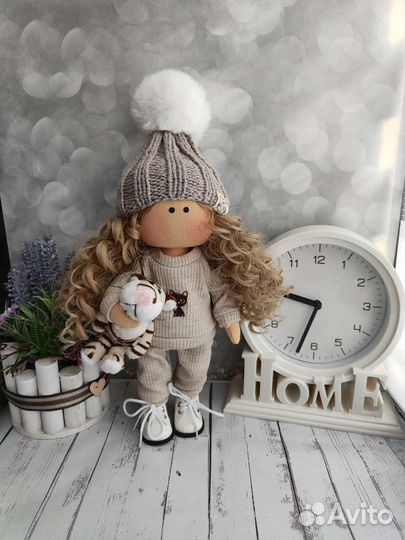 Кукла Текстильная,игровая, интерьерная