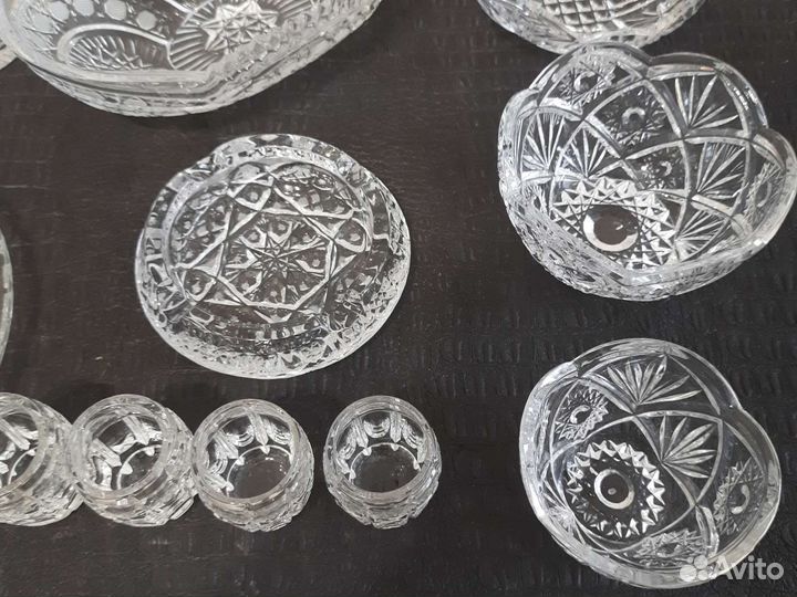 Хрусталь и стекло различные