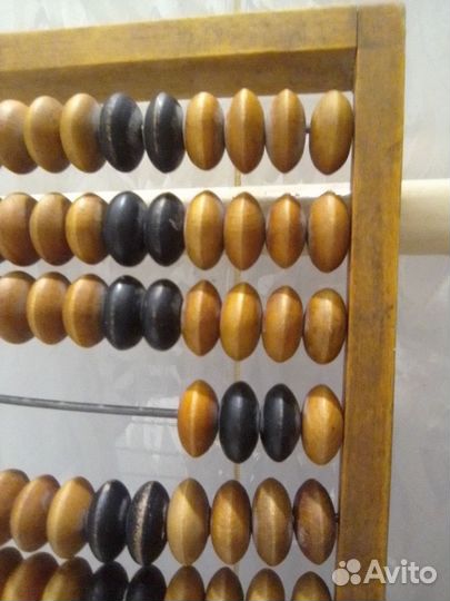 Счеты деревянные СССР большие