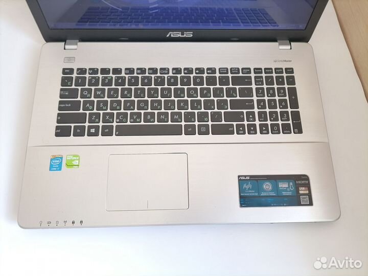 Asus 17'3/16 gb/SSD-500gb/i7-4700hq/GT740m