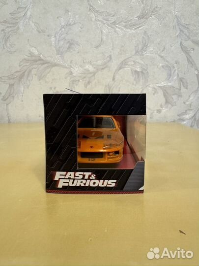 Модель авто Toyota Supra, jada, fast, 1:32