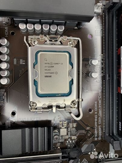 Копмлект Lga 1700 i3-12100f B760M 16GB SSD 256