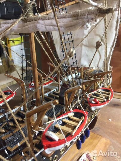 Макет парусника