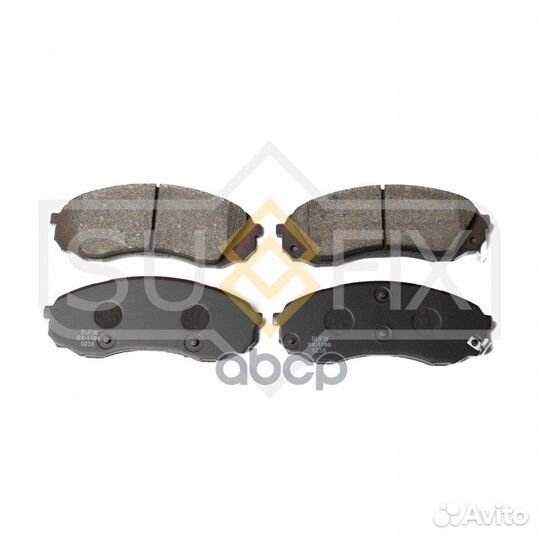 Колодки тормозные дисковые перед прав/лев L