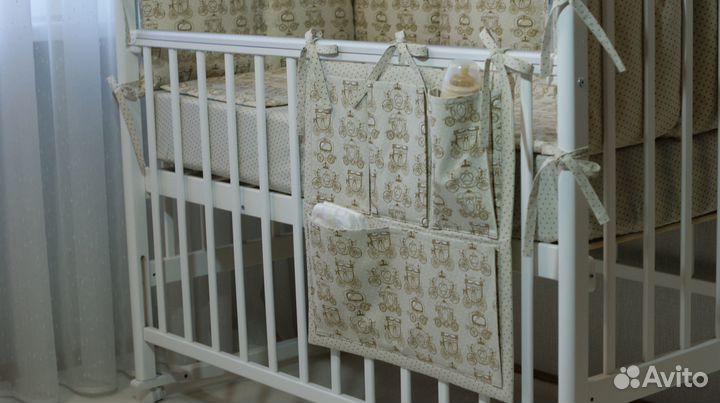 Бортики в кроватку