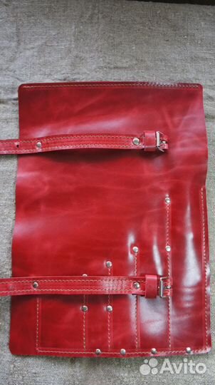 Скрутка для ножей, кожаная, ручной работы