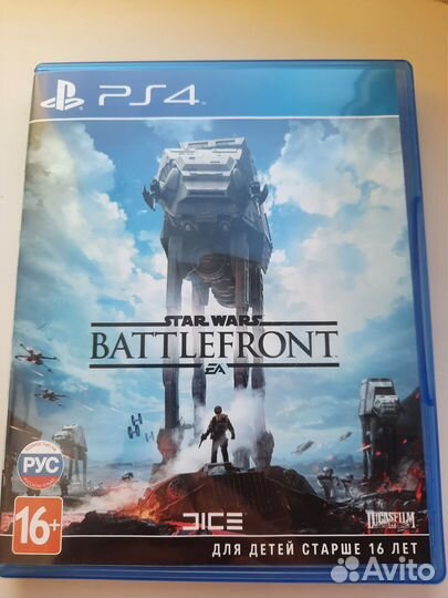 Диск PS4 Star Wars Battlefront