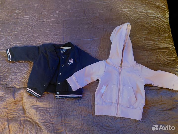 Большой пакет одежды для девочки 56-74