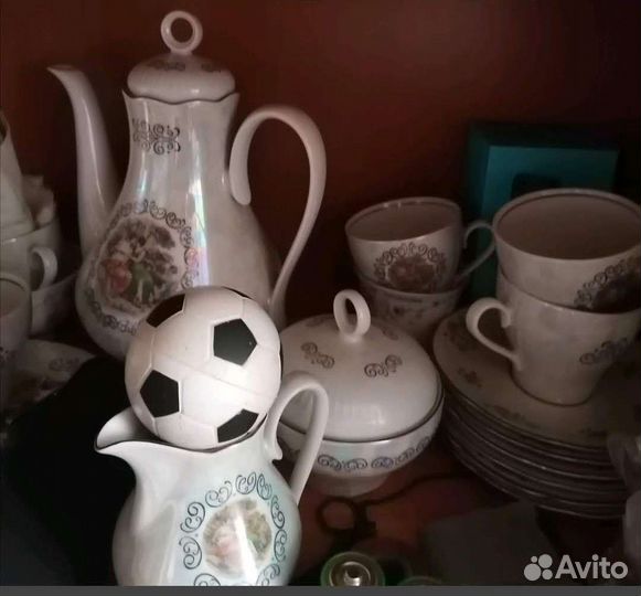 Винтажный кофейный сервис. гдр