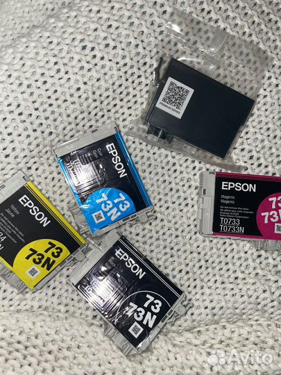 Картриджи для принтера epson
