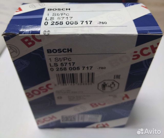 Датчик кислорода 0258005717 Mondeo 3