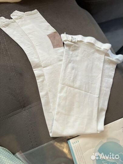 Чулки противоэмболические Venoteks белые размер S