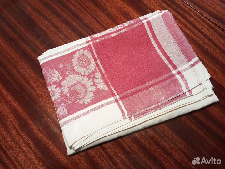 Скатерть лен СССР