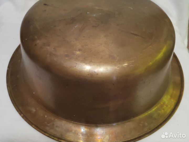 Латунный таз