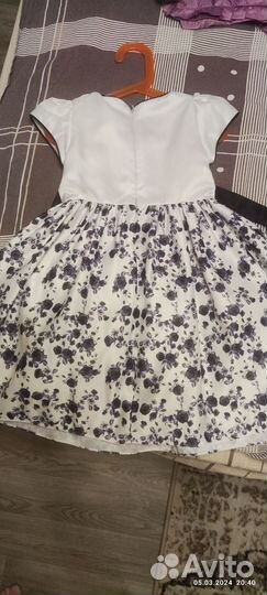 Платье для девочки hm 110 116