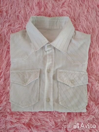 Рубашка для мальчика. 140 см