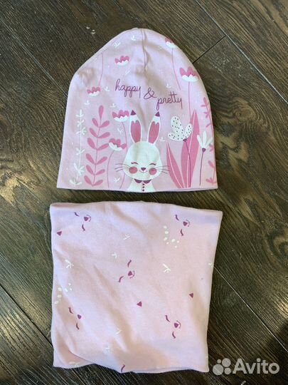 Шапка на девочку весна