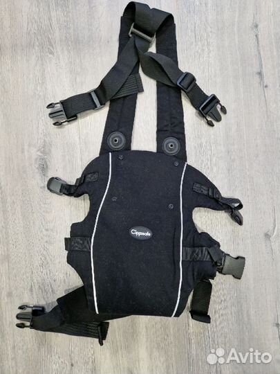 Эрго-рюкзак Clippasafe Carramio черный