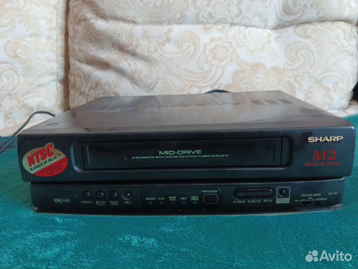 Видеомагнитофон sharp VC- М2Е