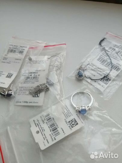 Украшения из серебра