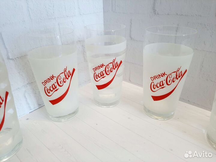 Бокалы/стаканы Coca-Cola (Кока-Кола) винтаж