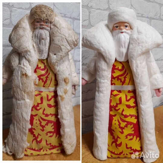 Реставрация ватных игрушек