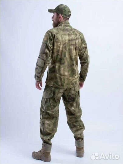 Тактический боевой костюм мох военный костюм