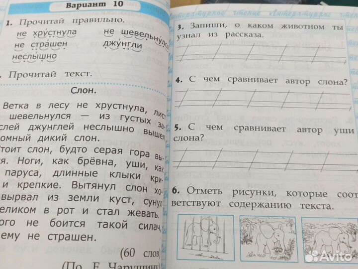 Чтение работа с текстом фгос 1 класс