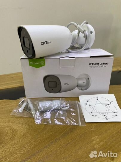 IP камера 5MP ZKTeco BS-855P22T-S7-MI с микр. и SD