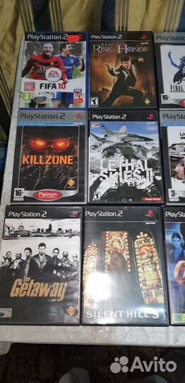 Игровые диски на ps2