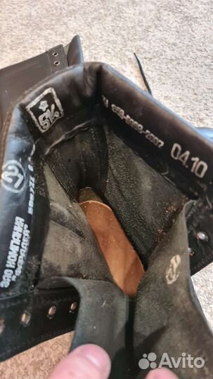 Берцы Фарадей Хромовые офицерские