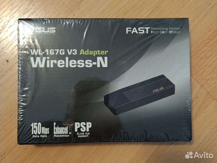 Wi-Fi адаптер 150 Mbps Asus WL-167G V3