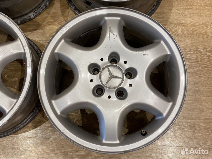 Разноширокие диски r16 5x112 Mercedes w202 w208