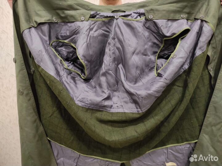 Плащ с теплым поясом