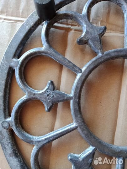 Подставка металл под горячее СССР клеймо советское