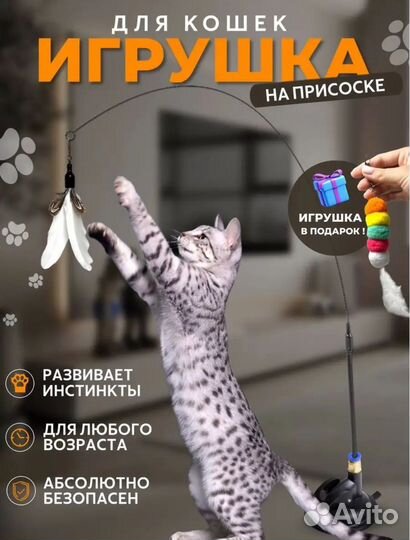 Игрушка для кошек. Новая