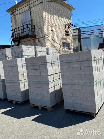 Пеплоблок М35 390х190х190