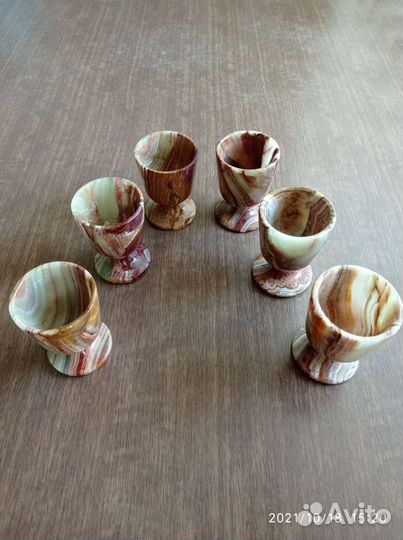 Набор стопок из оникса
