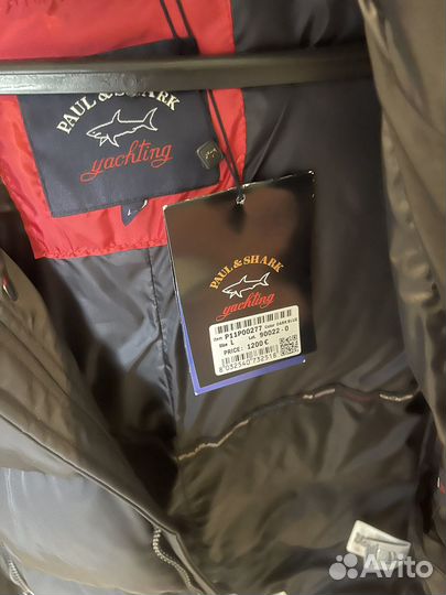 Пуховик мужской paul shark