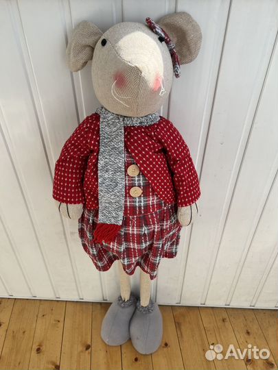 Интерьерная кукла мышонок