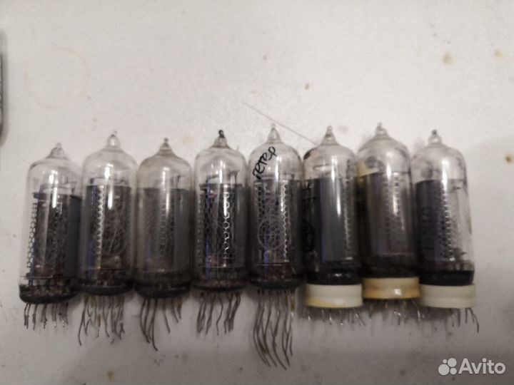 Лампы ин-14 68шт проверенные, с дефектом