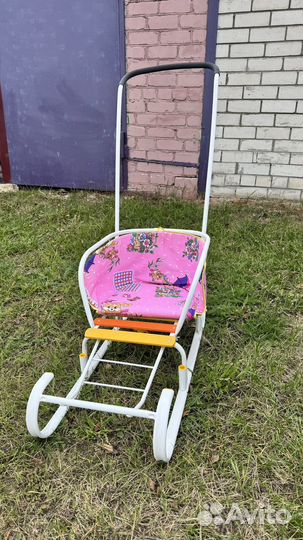 Санки с колесиками