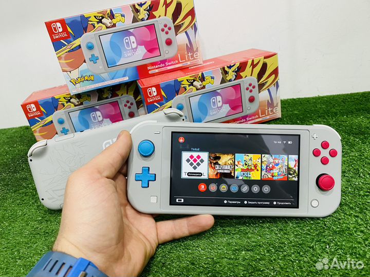 Nintendo switch lite прошитая/чип 150GB