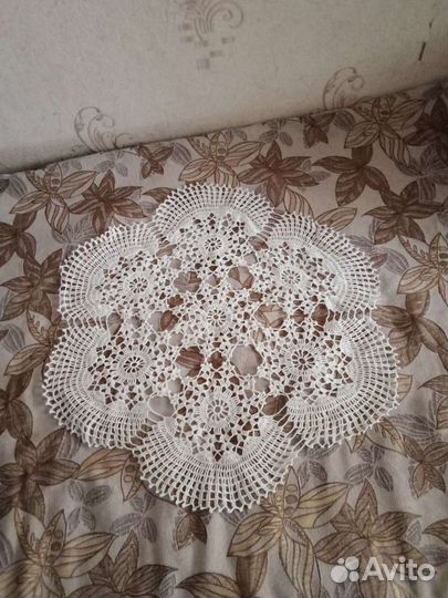 Салфетка вязанная крючком
